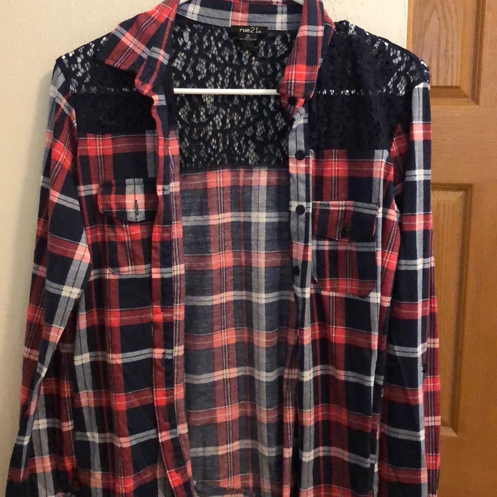 RUE 21 flannel